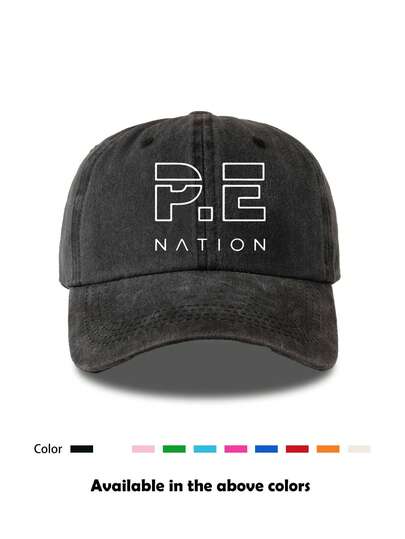 1pc Unisex Vintage Distressed Letter Decor Baseball Cap, Trucker Hat, Suitable For Outdoor, Travel, Hiking, Beach, Vacation