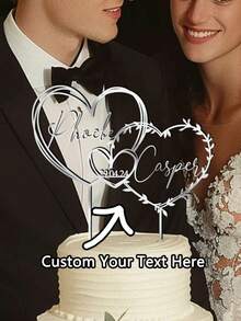 Customized Birthday Cake Decorations, Personalized Decor, Cake Decorations, Customized Acrylic, Suitable For Any Occasion, Birthday, Anniversary, Celebration, Family & Friends Gathering, Personalized Design - Multicolor - View 9