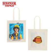 1PC Netflix Officially Licensed Character Tote Bag Cute Chibi Hero Prints With Contrast Color Handles Durable Material Ideal For Daily Use Shopping And Travel Perfect Gift For  And Anime Fans - Multiple Styles - View 13