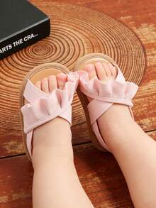 Toddler Girls' Summer Sandals, Outdoor Walking Shoes For Infants And Toddlers - Pink - View 10