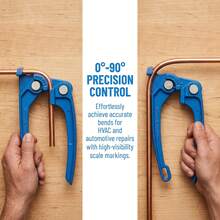 Dụng cụ uốn ống chuyên nghiệp mini 90 độ, phù hợp với ống có đường kính 1/8 inch (3mm), 3/16 inch (4mm) và 1/4 inch (6mm) cho những không gian chật hẹp. - Kiểu A - Xem 4