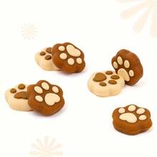 4 fundas protectoras de silicona suave con forma de pata de gato para joystick, compatibles con Switch/OLED/Switch Lite - Ver 7