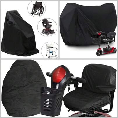 MUTAO 1pc Mobility Scooter Cover, Wheelchair Cover, Electric Wheelchair Cover, Wheelchair Cover For Storage, Rolling Walker Cover