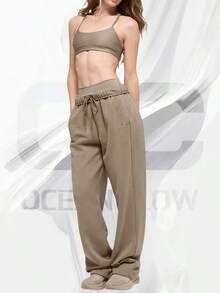 Accolade Straight Leg Sweatpant - Gravel - View 3