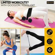 Hip Thrust Belt & Ankle Resistance Bands Set For Women – Glute Workout Kit With Padded Belt, Adjustable Ankle Straps & 5 Loop Bands – Booty Training Equipment For Home Or Gym - 彩色 - 查看 5