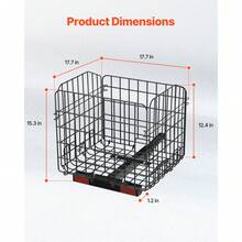 Bicycle Basket - 45x45x39 cm - View 6