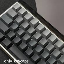 133-Key Polar Day Side-Printed Keycaps, PBT Material, Gradient Gray, OME Height, Compatible With Cherry/Gateron MX Switches, High Quality, Wear-Resistant, Non-Fading, Non-Oily - View 6