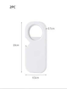 1/2pcs Multi-Function Bottle Opener Magnetic Refrigerator Sticker, Can Opener, Stainless Steel Jar Lid Remover - A - View 10