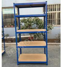 Blue Garage Rking 5 Tier Shelving Unit Boltless Heavy Duty Metal Shelf Storage - Multicolor - View 5