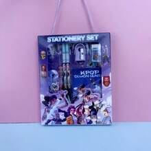 Bộ văn phòng phẩm nhóm nhạc nữ KPOP Witch Hunting, 2 bộ tiêu chuẩn 6 món, bộ cao cấp 8 món, thích hợp làm quà sinh nhật, quà tiệc, quà tựu trường. - Nhiều màu - Xem 6