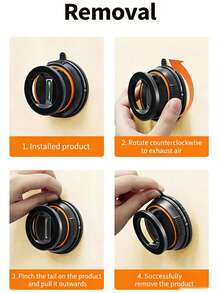 Giá đỡ điện thoại trên ô tô, xoay 360°, gắn trên bảng điều khiển và kính chắn gió, tay đỡ dài chắc chắn, tương thích với mọi điện thoại thông minh, chống rung và giữ điện thoại an toàn. - A - Xem 10