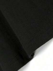 Anti Social Club Graphic Cropped T-Shirt For Boys And Girls Men, Women All Ages Family T-Shirt Letter New Streetwear Clothing Harajuku T-Shirt Cotton Half Sleeve Tee, Y2K Style Casual Cotton Classic Crewneck Design Tee - 黑色 - 查看 5