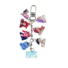 Móc khóa acrylic hình nhóm nhạc nữ KPOP Witch Hunting và nhóm nhạc nam Sagwa, phụ kiện dòng Mèo Xanh. - Nhiều màu - Xem 6