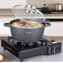Premium 6PCS Stone Coating Nonstick Pot Set, Induction & Gas Compatible Cookware, Scratch-Resistant Kitchen Cooking Pots Set - View 5