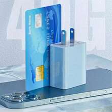 12W 新款 Macron 多彩双 USB 快速充电器，兼容 16 Pro Max/16 Pro/16 Plus/16、15 Pro Max/15 Pro/15 Plus/15、14/13/12/11/XS/XR/8/7/6 等设备，适用于家庭、办公室和旅行。 - 查看 10