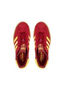 Adidas Gazelle Bold Kids Sneakers Team Victory Red / Yellow / Gold Metallic JR5953 - Team Victory Red / Yellow / Gold Metallic - View 5
