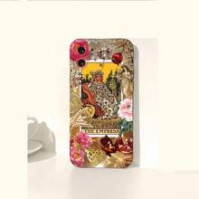 Fashion Mobile Phone CaseThe Empress Tarot Card Collage (Flowers, Pomegranate, Symbols, Etc.)Hot-Selling Creative Cartoon Pattern, New Angel Eye Mobile Phone Case, Fun, Simple And Fashionable Personality  For Men And Women Suitable For  Mobile Phone Case11/12/13/ 17 Case Scover De  17 Pro Max 17 Pro Max Case - Màu hỗn hợp - Xem 3