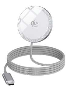 Magnetic Fast Charging Pad – 25W Ultra-Slim Wireless Power For IPhone, MagSafe Compatible, Aluminum Design, Everyday Tech Essential - 銀色 - 查看 7