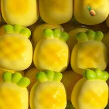 1pc 2026 Soft Pineapple Squeeze Ball, Suitable For Desktop Decor And Relaxation - Multicolor - View 5
