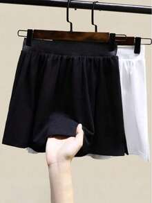 1pc Elastic Waist Extender, Women's Shirt Extender, Adjustable Multi-Layer Fake Skirt Extender - Multicolor - View 3