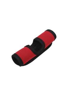 1pc Comfortable Retractable Handle Cover, Reusable Portable Accessory, Solid Color Luggage Strap - Multicolor - View 14