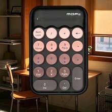 MOFii X910 無線數字小鍵盤 18 鍵 便攜式，適合 Excel 數據輸入、會計與銀行業務，10 米傳輸，防誤觸，超薄輕巧，免驅動即插即用，不含電池，需 1 顆 AAA 電池 - 查看 8