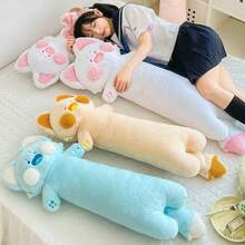1 chiếc gối dài nhung mềm mại dễ thương, gối ôm dài dùng trong phòng ngủ. - Nhiều màu - Xem 3