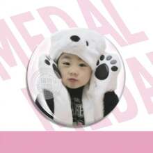 K-Pop Boy Band Cute Childhood Badge Brooch, Unique Round Shaped Decorative Pin, Funny Accessory, Fan Merchandise, Gift For Friends - Multicolor - View 14