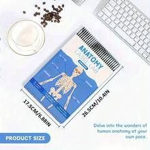 1pc Anatomy Labelled Lab Workbook, 100+ Full-Color STEM Alumni Pages With Human Anatomy Illustrations, Interactive Labeling Practice & Anatomy Terms For Medical Students, Biology Students, Researchers - 1 Set - Visa 2