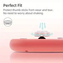 4 fundas protectoras de silicona suave con forma de pata de gato para joystick, compatibles con Switch/OLED/Switch Lite - Ver 6