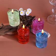 1支/盒，新款夏季创意泡泡水啫喱香氛蜡烛，4种香型，营造温馨氛围，适合闺蜜聚会、家庭聚会、母亲节、感恩节、烛光晚餐、情侣约会、瑜伽冥想、卧室助眠、乔迁/毕业礼物 - 1PC - 查看 6