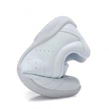 Women's Professional Cheerleading Dance Shoes, PU Leather Non-Slip Sports Running Shoes - White - View 9
