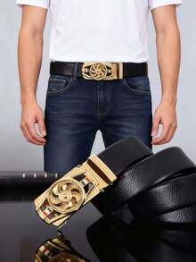 一款百搭的牛仔腰带，提升您的户外休闲风格。 - 黑色 - 查看 4