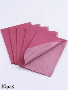 Khăn trải bàn làm móng dùng một lần màu hồng, 3 lớp, chống thấm nước, sạch sẽ, có thể gấp gọn, đa chức năng, dùng cho làm đẹp, xăm hình, nha khoa, khăn trải bàn chống thấm nước, khăn lau móng tay, dụng cụ làm móng - Nhiều màu - Xem 18