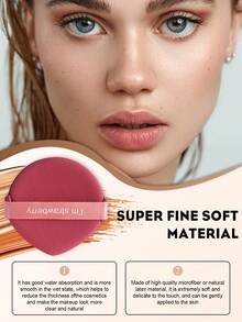 33件套化妆工具套装，包含：20支化妆刷套装+1个发带+2个手碗挂绳+2个气垫粉扑+2个化妆海绵+1个化妆刷清洁工具+3个迷你气垫粉扑+2个迷你化妆海绵，一应俱全，新手友好 | 方便携带，送礼佳品 | 新手/女性的完美之选 - 彩色 - 查看 6