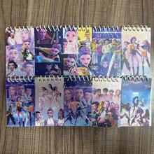 KPop Inspired Spiral Notebook Fashionable Journal For Daily Note Taking, Study Planning, Diary Writing And Fans Collection Random Delivery - Multicolor - View 8