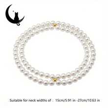 Dây chuyền thú cưng đáng yêu, Dây chuyền mèo thời trang, Phụ kiện thú cưng, Đồ dùng cho mèo, Quà Giáng sinh, Dây chuyền điều chỉnh được, Vòng cổ mèo, Dây chuyền thú cưng tùy chỉnh, Mặt dây chuyền sang trọng, Bùa may mắn, Đồ chơi nhồi bông mèo Xiêm Đức - Nhiều màu - Xem 4