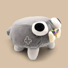 12-Inch Dandy Plush Toy – Dandy's World Collectible Stuffed Animal Doll - Grey - View 3