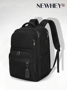 NEWHEY Laptop Backpack 15.6 Inch For Men Women Large Travel Backpacks Waterproof Computer Backpack For Work TSA Friendly Carry On Backpack With USB Port - Multicolor - View 12