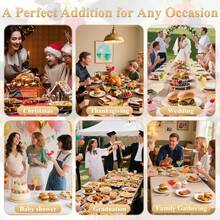 【200支/100支/50支/10支装】一次性竹签，结实耐用，适用于厨房、餐厅、水果沙拉、婚礼、派对等场合，圆珠设计，金色/粉色/白色可选 - 彩色 - 查看 8