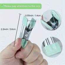 Heavy Duty Metal Food Bag Clips With Scratch-Resistant Vinyl Coated Ends, Food Packaging Clips, Kitchen Food Bag Clips, Photo/Document Clips - Random - View 3