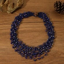 SOUL BEADING 1 Pieza Collar De Mujeres Hecho A Mano Con Cristales Y Estilo Clásico Bohemio De Varias Capas Y Minimalista - cuentas a mano - Ver 14
