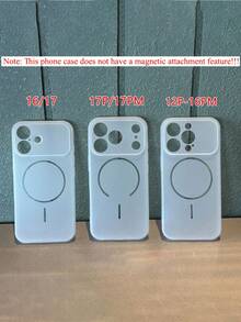 Ốp lưng điện thoại siêu mỏng 0.8MM trong mờ, cảm giác như da, tương thích với iPhone 17 Pro Max 17Pro 17 16 15 14 Plus 13 12 11 Pro Max, mặt lưng mềm trong suốt. - Trong suốt mờ - Xem 6