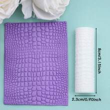 1Pc Polymer Clay Seamless Texture Roller Mold-Durable Plastic Tool For Earring Making, Ceramic Textures,DIY Crafts Jewelry Decoration - A - View 18