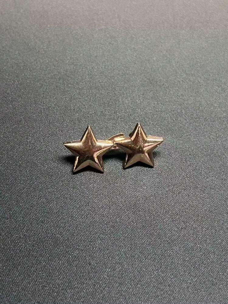 1/4个可爱星形无缝可调节腰带扣，金属可拆卸腰带延长器，适用于牛仔裤、裙子、衬衫，时尚便携配饰，新年/情人节/母亲节/毕业礼物 - 多色 - 查看 12