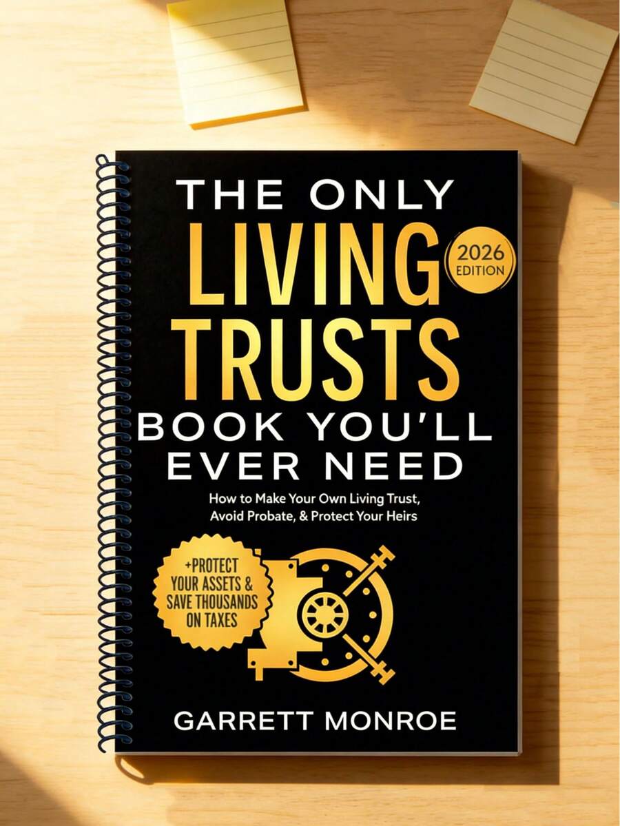 The Only Living Trusts Book You'll Ever Need: How To Make Your Own Living Trust, Avoid Probate & Protect Your Heirs , Plus Protect Your Assets & Save Thousands On Taxes - Rectangle - View 1