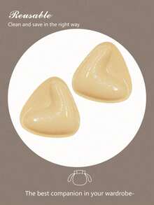 Upgraded Version,Double-Sided Sticky Bra Inserts,Snowy Sticky Bra Inserts,Sticky Bra Push Up, Self Adhesive Pads Ultra Instant Lift Bra, Push Up Bikini Pads Sports Bra Swimsuit - 薄款 - 查看 9