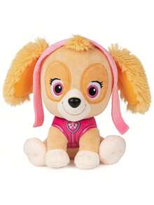 6英寸汪汪队立大功毛毛公仔，天蓝色伞兵造型，带银色翅膀和火焰标志，Spin Master官方授权，儿童节、节日、生日礼物 - 彩色 - 查看 10