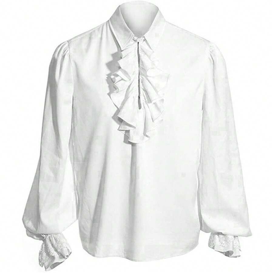 Men Sports Shirts - Revival Shirt White - View 1