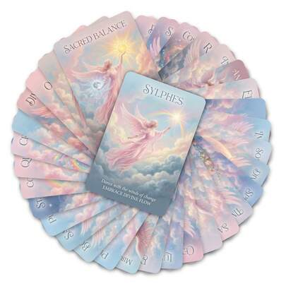 36pcs Angel Oracle Cards New Product: Goddess' Blessings, Angel's Power, Love Messages Card Set